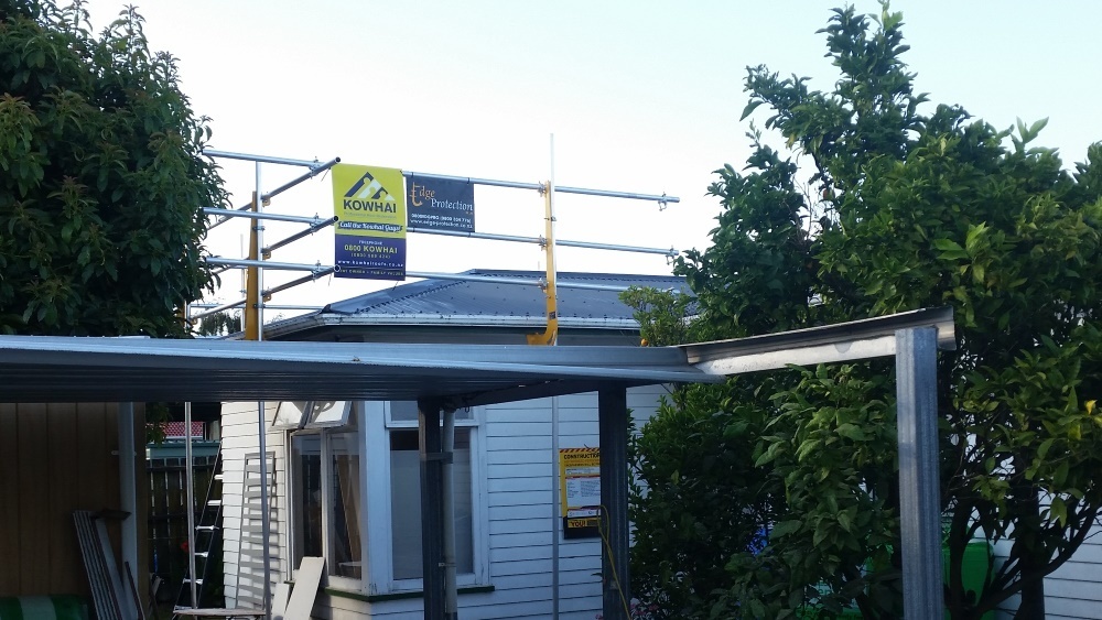 Working at heights safety systems NZ Edge protection