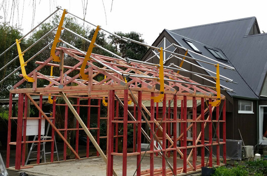 Roof Safety Rail System NZ Builder Scaffolding For Sale