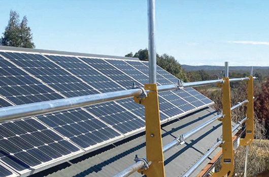 Roof Guardrail Systems NZ Made | Roof Scaffolding NZ